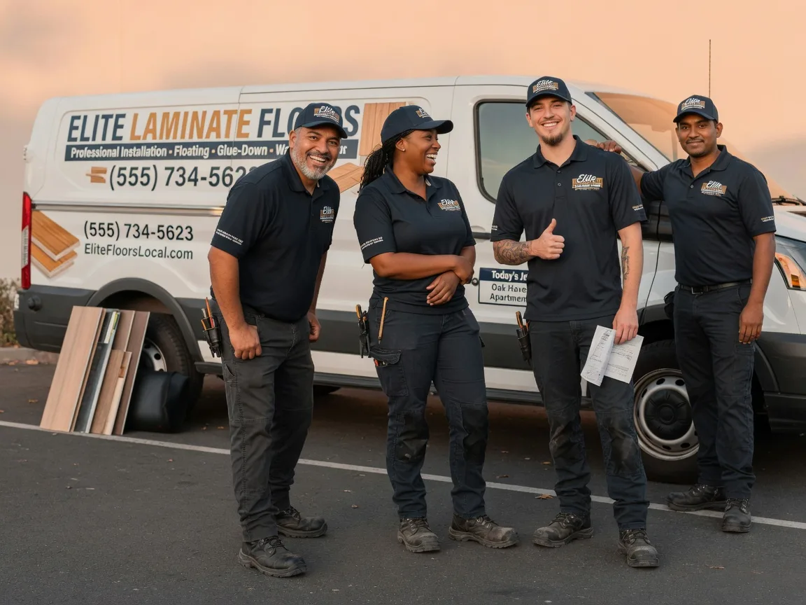 Laminate flooring installation company in Byron, IL
